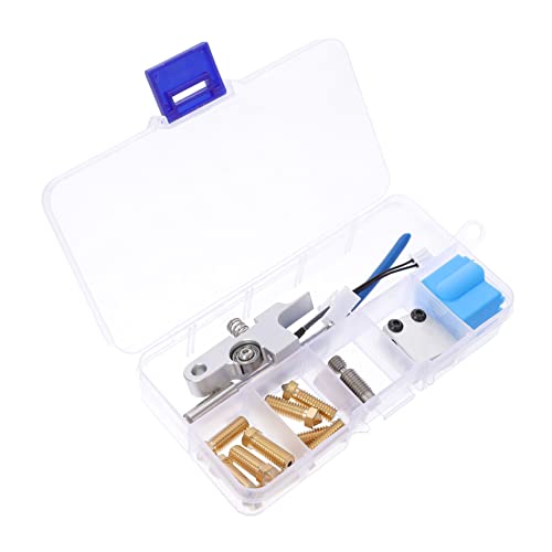 DECORNIJIA 1 Satz Heizrohr-Kit heizungsrohr nozzle set Extruder-Kit Düse Heizrohr Kit Schlauchsatz werkzeugtasche Zubehör für 3D-Drucker 3D-Drucker-Toolkit 3D-Drucker-Armaturen Kunststoff von DECORNIJIA