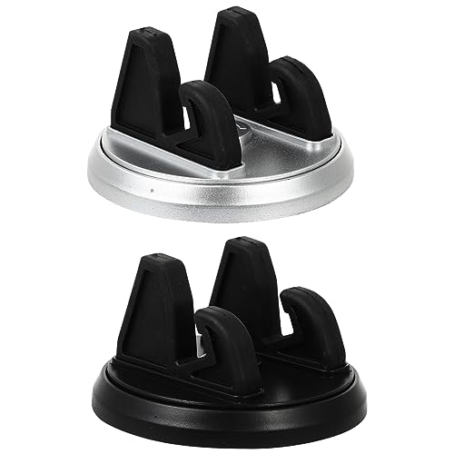 DECORNIJIA 2 Stück 360 Handy Halterung Drehen Auto Multifunktion Telefonhalter Armaturenbrett Fahrzeug Bindestrich Drehbar Großer Navigationsstand Gestell Kieselgel DECORNIJIA 2 Stück 360 Handy Halterung Drehen Auto Multifunktion Telefonhalter Armaturenbrett Fahrzeug Bindestrich Drehbar Großer Navigationsstand Gestell Kieselgel von DECORNIJIA