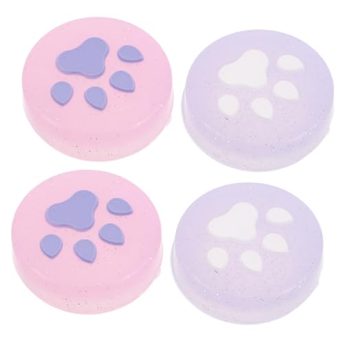 DECORNIJIA 4 Stück Silikon-daumenkappen Mit Katzenkrallen-, Nachtleuchtend, Tiermotiv, Daumen-Stick-Kappen, Gaming-daumentastenabdeckungen, Kompatibel Mit Switch DECORNIJIA 4 Stück Silikon-daumenkappen Mit Katzenkrallen-, Nachtleuchtend, Tiermotiv, Daumen-Stick-Kappen, Gaming-daumentastenabdeckungen, Kompatibel Mit Switch von DECORNIJIA