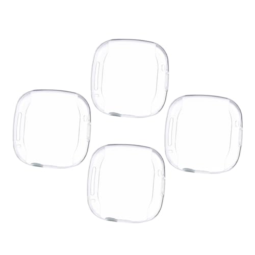 DECORNIJIA 4Stücke TPU Uhrenschalen für Smartwatch Schutz für Transparent Installieren Stoßschutz Kompatibel DECORNIJIA 4Stücke TPU Uhrenschalen für Smartwatch Schutz für Transparent Installieren Stoßschutz Kompatibel von DECORNIJIA