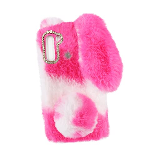DECORNIJIA Cartoon-Telefonschale Fall Hallo Ohren Hase Schutz Plüsch-Telefonabdeckung Flauschige Handyhülle dekorative Handyhülle Plüsch Telefonhülle Smartphone-Hülle Handy Abdeckung Rosa DECORNIJIA Cartoon-Telefonschale Fall Hallo Ohren Hase Schutz Plüsch-Telefonabdeckung Flauschige Handyhülle dekorative Handyhülle Plüsch Telefonhülle Smartphone-Hülle Handy Abdeckung Rosa von DECORNIJIA
