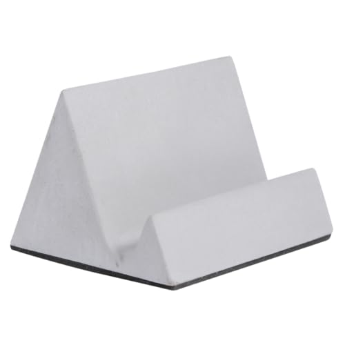 DECORNIJIA Desktop-telefonständer Beton Desktop -mobiltelefonhalter Telefonstativ Stand Handy-Tablet-Halter Mobiler Ständerhalter Tablette Handyhalter Unterstützung Flacher Telefonhalter Grey DECORNIJIA Desktop-telefonständer Beton Desktop -mobiltelefonhalter Telefonstativ Stand Handy-Tablet-Halter Mobiler Ständerhalter Tablette Handyhalter Unterstützung Flacher Telefonhalter Grey von DECORNIJIA