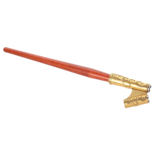 DECORNIJIA Dip-Pen-Halter schreibkladde kalligraphie-stifte kugelschreiberhalter kettelstifte schräger Dip-Pen-Griff retro Stiftgriffe Zubehör für die Kalligrafie-Übung Ferrolegierung Golden von DECORNIJIA