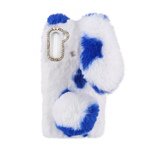 DECORNIJIA Flauschiges Häschen Handytasche Mädchenhülle Flauschige Hülle Handyhülle mit Hasenohren Plüsch Telefonhülle Flauschige Häschen-Telefonhülle Plüsch-Telefonabdeckung Kaninchen Blue DECORNIJIA Flauschiges Häschen Handytasche Mädchenhülle Flauschige Hülle Handyhülle mit Hasenohren Plüsch Telefonhülle Flauschige Häschen-Telefonhülle Plüsch-Telefonabdeckung Kaninchen Blue von DECORNIJIA