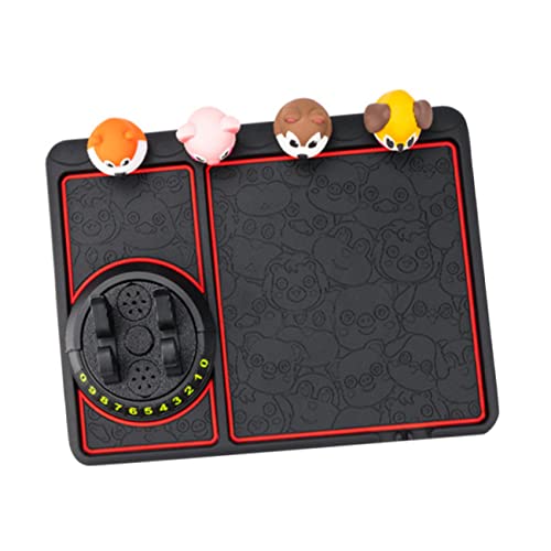 DECORNIJIA Halterung für Autotelefon Autozubehör Fahrzeughalter Rücksitz multifunktionaler Autohalter Auto handyhalterung Anti-Rutsch-Pad Auto armaturenbrett pad Gummi Black DECORNIJIA Halterung für Autotelefon Autozubehör Fahrzeughalter Rücksitz multifunktionaler Autohalter Auto handyhalterung Anti-Rutsch-Pad Auto armaturenbrett pad Gummi Black von DECORNIJIA