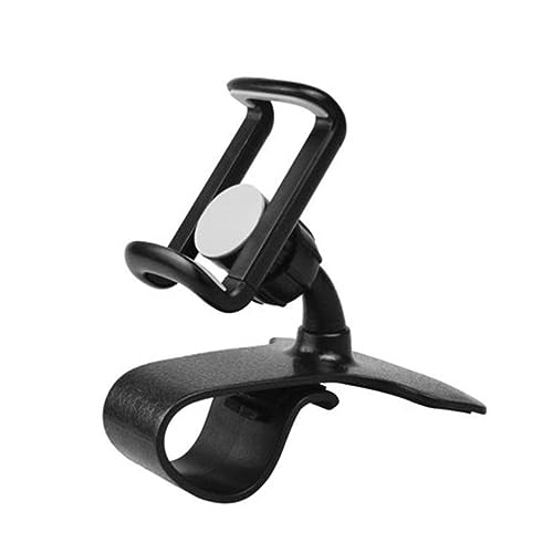 DECORNIJIA Halterung für Autotelefon Autozubehör Handy armaturenbrett Halterung rotieren Dashcam für Auto -Entlüftungs -Telefonhalter Stabiler Autohalter Auto-Armaturenbrett-Clip Schwarz von DECORNIJIA