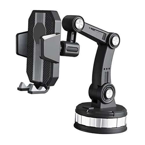 DECORNIJIA Halterung für Autotelefon handyhalterung Telefonhalter mit Saugnapf Verstellbarer Mobiltelefonständer Telefonständer für Auto handyhalter Auto Abs Black DECORNIJIA Halterung für Autotelefon handyhalterung Telefonhalter mit Saugnapf Verstellbarer Mobiltelefonständer Telefonständer für Auto handyhalter Auto Abs Black von DECORNIJIA