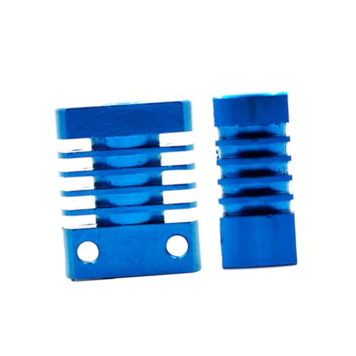 DECORNIJIA Heizkörper aus Aluminium blea D Drucker Zubehör DIY Zubehör heizstrahler Kühlkörper für 3D-Drucker Heizkörper für 3d-drucker 3d drucker kühlkörper Blue von DECORNIJIA