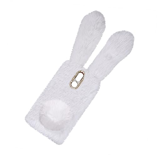 DECORNIJIA K40-Abdeckung Hülse Kaninchen Chinchilla Ohr warmes Telefon Handytasche würfelunterlage einhelll telefonieren whitn telphone abheftstreifen schutzplane Handyhülle K40-Fall Weiß von DECORNIJIA
