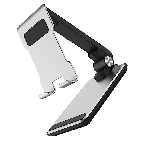DECORNIJIA Live-Klammer Telefonbasis Padhalter Desktop-telefonhalterung Tablet-ständer Pad-ständer Pad-Halterung Desktop -telefonhalter Tablet-Halter Silver Aluminiumlegierung DECORNIJIA Live-Klammer Telefonbasis Padhalter Desktop-telefonhalterung Tablet-ständer Pad-ständer Pad-Halterung Desktop -telefonhalter Tablet-Halter Silver Aluminiumlegierung von DECORNIJIA