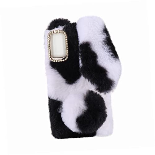 DECORNIJIA Plüsch Handykoffer Kaninchen Fell Fall Hase dekorative Handyhülle Schutz der telefonabdeckung Smartphone-Hülle Plüsch-Telefonabdeckung Flauschige Handyhülle Black DECORNIJIA Plüsch Handykoffer Kaninchen Fell Fall Hase dekorative Handyhülle Schutz der telefonabdeckung Smartphone-Hülle Plüsch-Telefonabdeckung Flauschige Handyhülle Black von DECORNIJIA
