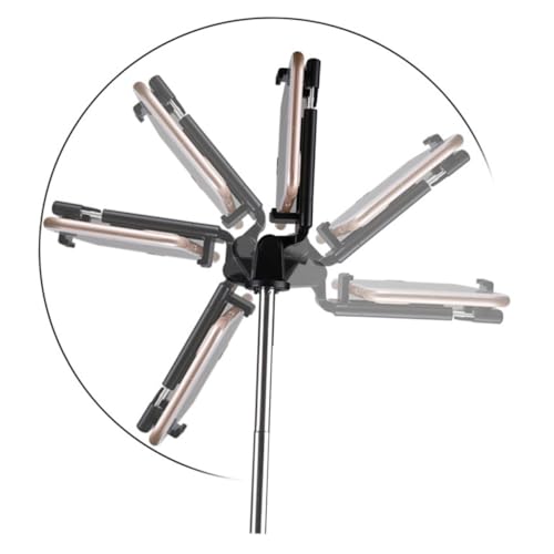 DECORNIJIA -Selfie-Stick selbst Telefonhalter Selfiestick für Stativ Schwarz DECORNIJIA -Selfie-Stick selbst Telefonhalter Selfiestick für Stativ Schwarz von DECORNIJIA