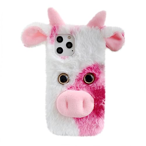 DECORNIJIA TPU-Telefonabdeckung bescherung Weihnachten weinachts weichnachts Birthday Present weihnachstsgeschenk pink plüschige, pelzige Handyhülle Handy schutzhülle Rosa DECORNIJIA TPU-Telefonabdeckung bescherung Weihnachten weinachts weichnachts Birthday Present weihnachstsgeschenk pink plüschige, pelzige Handyhülle Handy schutzhülle Rosa von DECORNIJIA