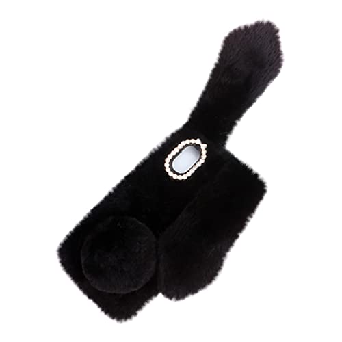 DECORNIJIA Telefon Schutzhülle Handyhülle Flauschig Ausgestopft Plüschhasen Flauschige Häschen-telefonhülle Handytasche Handyhülle Aus Strass Telefonzubehör Black DECORNIJIA Telefon Schutzhülle Handyhülle Flauschig Ausgestopft Plüschhasen Flauschige Häschen-telefonhülle Handytasche Handyhülle Aus Strass Telefonzubehör Black von DECORNIJIA