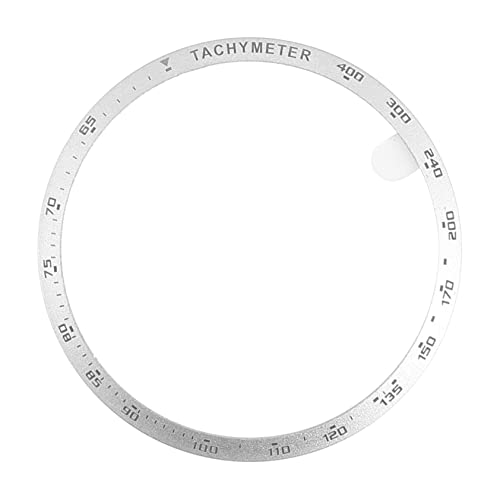 DECORNIJIA Uhrenschutzring Kratzen Fall Betrachten Lünettenring Goldenes Gehäuse Abdeckung Rahmen Schützend Uhrenring Smart Watch Case Smart Watch Protector Silber Aluminiumlegierung DECORNIJIA Uhrenschutzring Kratzen Fall Betrachten Lünettenring Goldenes Gehäuse Abdeckung Rahmen Schützend Uhrenring Smart Watch Case Smart Watch Protector Silber Aluminiumlegierung von DECORNIJIA