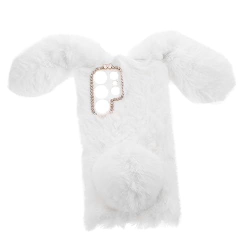 DECORNIJIA Zubehör zum des Telefons Abdeckung Kaninchen handyschutz Handytasche Handy zubehör smartphonetasche Handyschale dekorative Handyhülle Handyhülle Smartphone-Hülle Weiß von DECORNIJIA