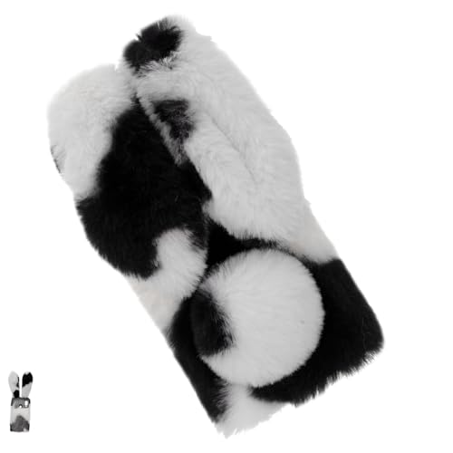 DECORNIJIA dekorative Handyhülle Niedliche Handytasche Plüsch Handycover Telefonschutz Smartphone-Hülle Flauschige Handyhülle der telefonabdeckung schützende Telefonhülle Black DECORNIJIA dekorative Handyhülle Niedliche Handytasche Plüsch Handycover Telefonschutz Smartphone-Hülle Flauschige Handyhülle der telefonabdeckung schützende Telefonhülle Black von DECORNIJIA