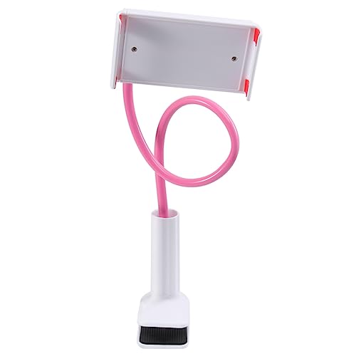 DECORNIJIA handyhalter Nacken biegbar Telefonständer Oh Arm schlank einstellbar Tablet-Halter Zelle Clip Plate Holder plateholder Tablet Halter Handy zubehör fingerhalter handyzubehör Rosa von DECORNIJIA