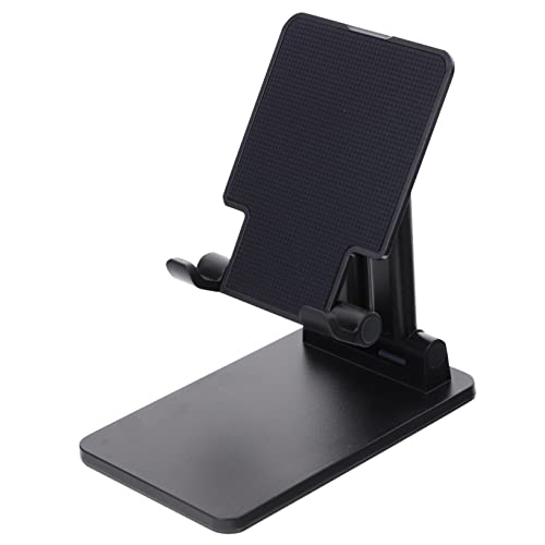 DECORNIJIA handyhalter einstellbar für faltbar Stand Tabletop -Telefonregal tragbar Smartphone Halter kompatibel Tablet stativ tablettständer Telefonzubehör Telefonständer aus Metall Black DECORNIJIA handyhalter einstellbar für faltbar Stand Tabletop -Telefonregal tragbar Smartphone Halter kompatibel Tablet stativ tablettständer Telefonzubehör Telefonständer aus Metall Black von DECORNIJIA