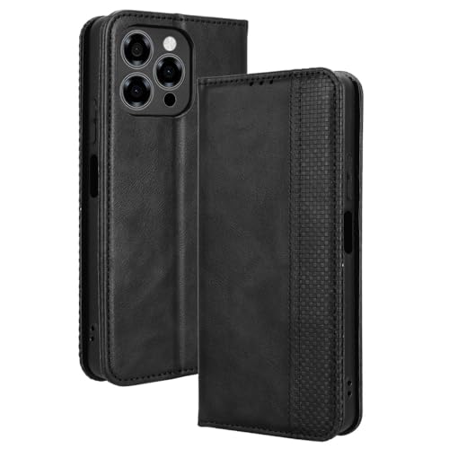 DEDUX Flip Hülle für Doogee Note 58 / Note 58 Pro, Retro Leder Brieftasche Abdeckung Magnetverschluss Folio Ständer Kartensteckplätze Handyhülle. Schwarz DEDUX Flip Hülle für Doogee Note 58 / Note 58 Pro, Retro Leder Brieftasche Abdeckung Magnetverschluss Folio Ständer Kartensteckplätze Handyhülle. Schwarz von DEDUX