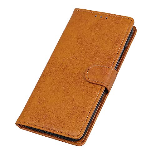 DEDUX Flip Hülle für OnePlus Nord 3 5G, [Standfunktion] Geschäft Handyhülle Tasche Leder Magnetisch Flip Cover Brieftasche Etui Schutzhülle. Braun von DEDUX