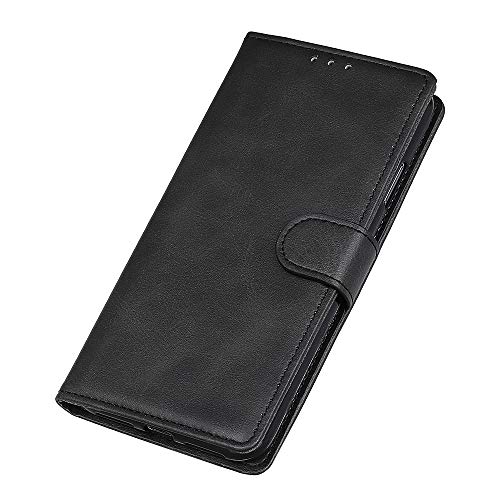 DEDUX Flip Hülle für Samsung Galaxy A25 5G, [Standfunktion] Geschäft Handyhülle Tasche Leder Magnetisch Flip Cover Brieftasche Etui Schutzhülle. Schwarz von DEDUX