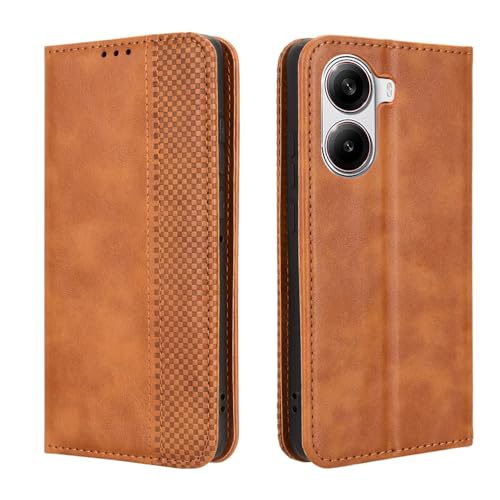 DEDUX Flip Hülle für Xiaomi Poco X7 Pro 5G, Retro Leder Brieftasche Abdeckung Magnetverschluss Folio Ständer Kartensteckplätze Handyhülle. Braun DEDUX Flip Hülle für Xiaomi Poco X7 Pro 5G, Retro Leder Brieftasche Abdeckung Magnetverschluss Folio Ständer Kartensteckplätze Handyhülle. Braun von DEDUX