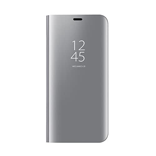 DEDUX Hülle Kompatibel mit Samsung Galaxy A56 5G / A36 5G Clear View Stand Case, Handyhülle Tasche Flip Schutzhülle für Samsung Galaxy A56 5G / A36 5G, Silber DEDUX Hülle Kompatibel mit Samsung Galaxy A56 5G / A36 5G Clear View Stand Case, Handyhülle Tasche Flip Schutzhülle für Samsung Galaxy A56 5G / A36 5G, Silber von DEDUX
