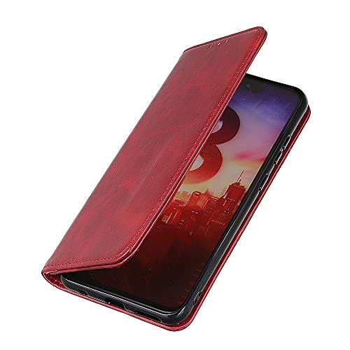 DEDUX Hülle für Motorola Edge 60 Pro, Handyhülle Tasche Leder Magnetisch Flip Brieftasche Etui Schutzhülle. Rot DEDUX Hülle für Motorola Edge 60 Pro, Handyhülle Tasche Leder Magnetisch Flip Brieftasche Etui Schutzhülle. Rot von DEDUX