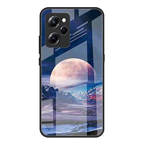 DEDUX Hülle für Xiaomi Poco X5 Pro 5G Handyhülle, Hülle Sternenklarer Himmel Glas und TPU Schutzhülle Case Cover für Xiaomi Poco X5 Pro 5G. Mondlicht DEDUX Hülle für Xiaomi Poco X5 Pro 5G Handyhülle, Hülle Sternenklarer Himmel Glas und TPU Schutzhülle Case Cover für Xiaomi Poco X5 Pro 5G. Mondlicht von DEDUX