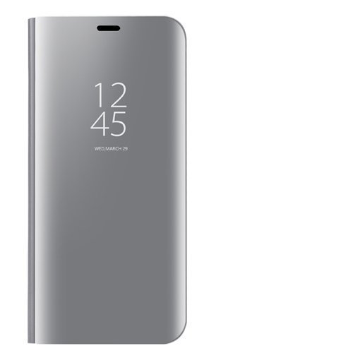 DEDUX Samsung Galaxy A51 Clear View Stand Case, Handyhülle Tasche Flip Schutzhülle für Samsung Galaxy A51, Silber DEDUX Samsung Galaxy A51 Clear View Stand Case, Handyhülle Tasche Flip Schutzhülle für Samsung Galaxy A51, Silber von DEDUX