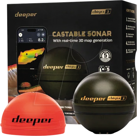 DEEPER CHIRP+ 3 - Deeper Smart Sonar Chirp+ 3 von DEEPER
