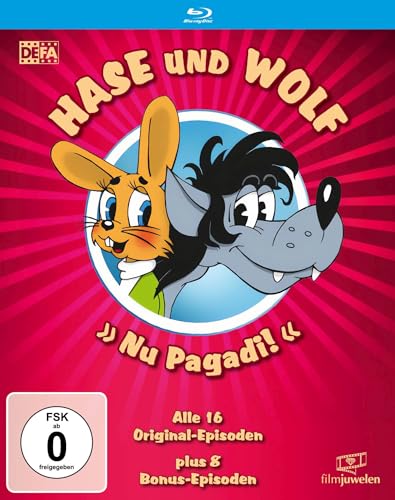 Hase und Wolf - Alle 16 Original-Episoden in HD - plus 8 Bonus-Episoden (Nu Pagadi! / Na warte!) (DEFA Filmjuwelen) (Blu-ray) von DEFA Filmjuwelen