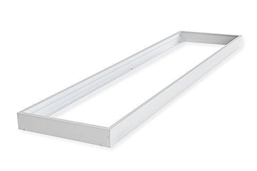 Defacto 2X LED Panel Rahmen 120x30 cm Aluminium A+ Aufputzrahmen, Deckeneinbaurahmen, Aufbaurahmen, Weißerrahmen Weiß Defacto 2X LED Panel Rahmen 120x30 cm Aluminium A+ Aufputzrahmen, Deckeneinbaurahmen, Aufbaurahmen, Weißerrahmen Weiß von DEFACTO