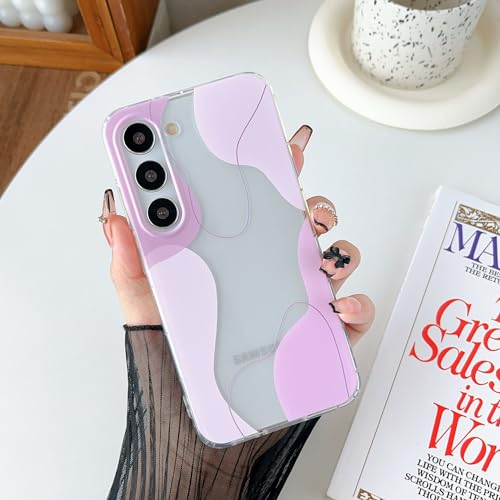 DEFBSC Kompatibel mit Samsung Galaxy S23 Plus Hülle, Transparentes Rückseite Handyhülle Linie Ästhetisch Design Weiche TPU Bumper Stoßfeste Kratzfest Klar Schutzhülle für Samsung Galaxy S23 Plus- Rosa DEFBSC Kompatibel mit Samsung Galaxy S23 Plus Hülle, Transparentes Rückseite Handyhülle Linie Ästhetisch Design Weiche TPU Bumper Stoßfeste Kratzfest Klar Schutzhülle für Samsung Galaxy S23 Plus- Rosa von DEFBSC