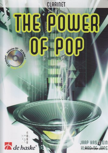 The power of pop (+CD) : für Klarinette Jong, K. de, Koautor von De Haske