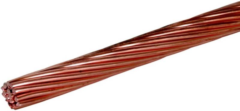 50 Mtr. DEHN Seil Cu SEIL 9 50Q CU R50M 832739 von DEHN