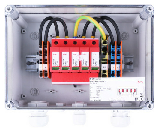 900921 DehnCube PV Überspannungsabl.Typ2 900921 DehnCube PV Überspannungsabl.Typ2 von DEHN