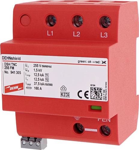 DEHN 900385 DVA EMOB 3P 255 FM Kombiableiter 1St. DEHN 900385 DVA EMOB 3P 255 FM Kombiableiter 1St. von DEHN