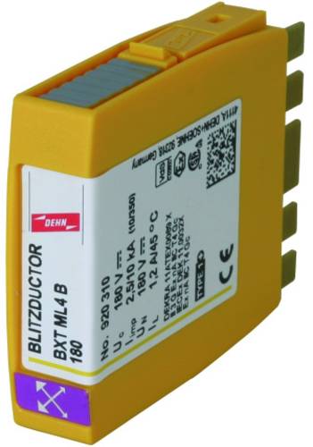 DEHN 920310 920310 BLITZDUCTOR XT BXT ML4 B 180 Kombiableiter Überspannungsschutz für: Verteilersc DEHN 920310 920310 BLITZDUCTOR XT BXT ML4 B 180 Kombiableiter Überspannungsschutz für: Verteilersc von DEHN