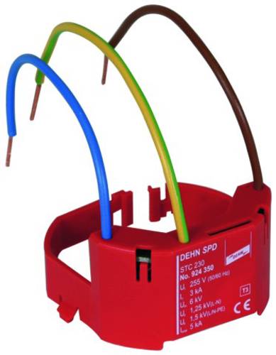 DEHN 924350 STC 230 Einbau-Überspannungsschutz Überspannungsschutz für: Abzweigdosen 5 kA 1St. DEHN 924350 STC 230 Einbau-Überspannungsschutz Überspannungsschutz für: Abzweigdosen 5 kA 1St. von DEHN