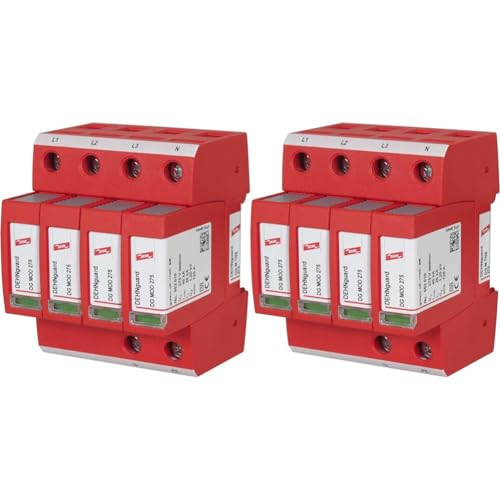 DEHN 952400 Stromversorgung Typ2 Überspannungsableiter für Energietechnik, 1 Packung (Packung mit 2) von DEHN