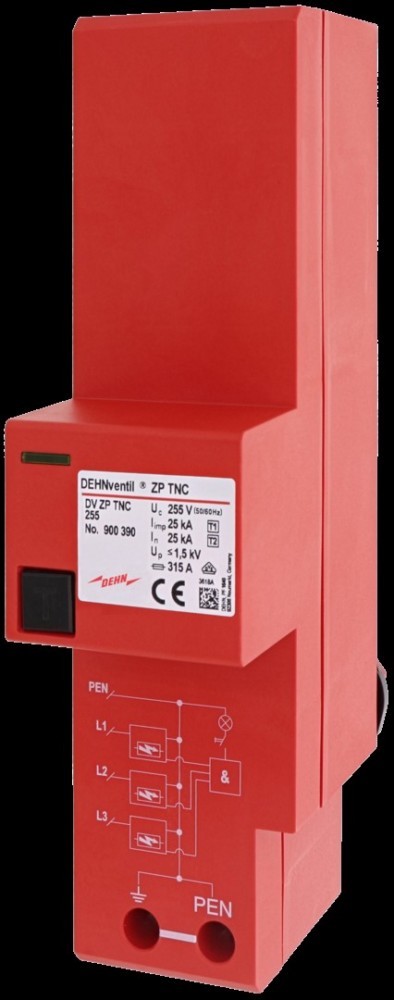 DEHN Kombi-Ableiter DV ZP TNC 255 900390 DEHN Kombi-Ableiter DV ZP TNC 255 900390 von DEHN