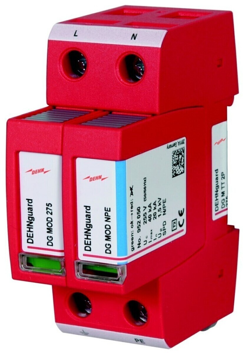 DEHN ÜS-Ableiter DEHNguard DG M TT 2P 275 952110 DEHN ÜS-Ableiter DEHNguard DG M TT 2P 275 952110 von DEHN