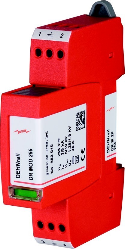 DEHN ÜS-Ableiter DEHNrail DR M 2P 255 953200 DEHN ÜS-Ableiter DEHNrail DR M 2P 255 953200 von DEHN