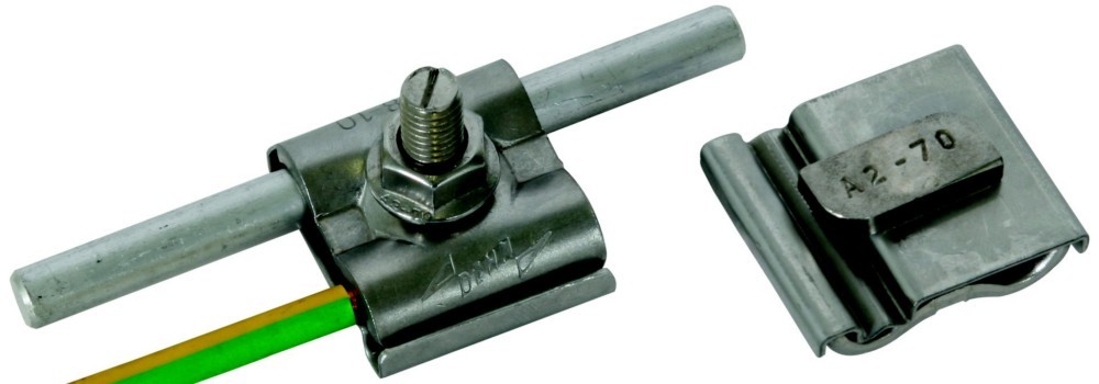 DEHN Uni-Erdungsklemme UEK810AQ450HKSM8V2A 540250 DEHN Uni-Erdungsklemme UEK810AQ450HKSM8V2A 540250 von DEHN