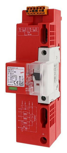 Dehn DSH ZP 2 LSG A TT 255 Kombi-Ableiter Typ von DEHN