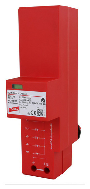 Dehn DSH ZP B TT 255 Kombiableiter Typ 1+2 Dehn DSH ZP B TT 255 Kombiableiter Typ 1+2 von DEHN
