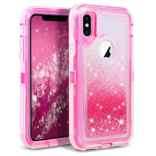 DEIOKL Treibsand Hülle für iPhone 12 11 Pro XS Max X XR 8 7 6 Plus Abdeckung 360 Stoßfeste TPU PC Liquid Protect Handyhüllen , Pink, Für iPhone 7 oder 8 DEIOKL Treibsand Hülle für iPhone 12 11 Pro XS Max X XR 8 7 6 Plus Abdeckung 360 Stoßfeste TPU PC Liquid Protect Handyhüllen , Pink, Für iPhone 7 oder 8 von DEIOKL