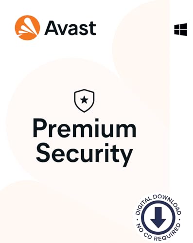 Avast Premium Security 2024 - Antivirenschutz für Windows, Für 1 PC ,1 Jahr, box von DEISATECH